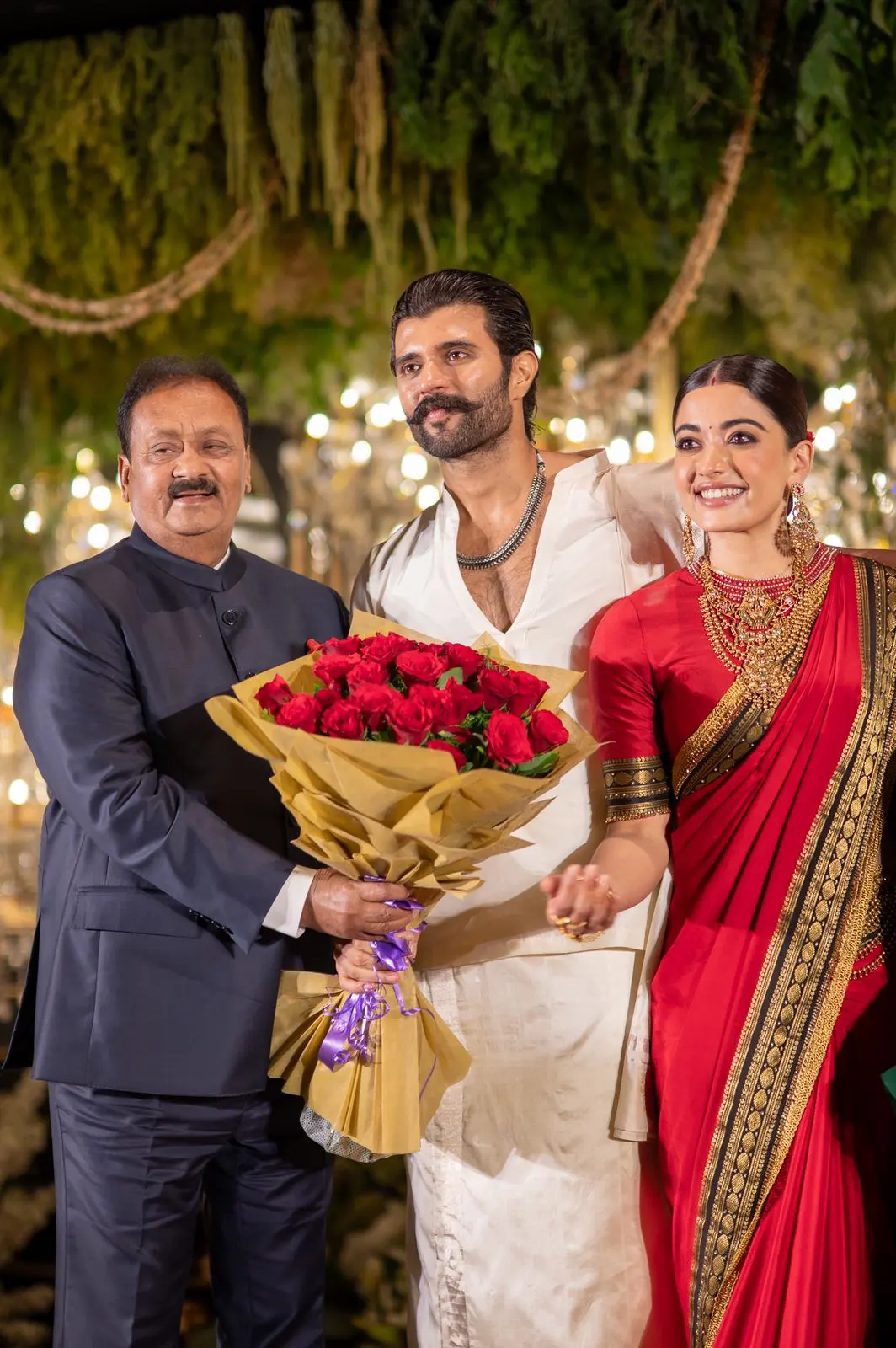 Vijay Deverakonda Rashmika Mandanna Reception