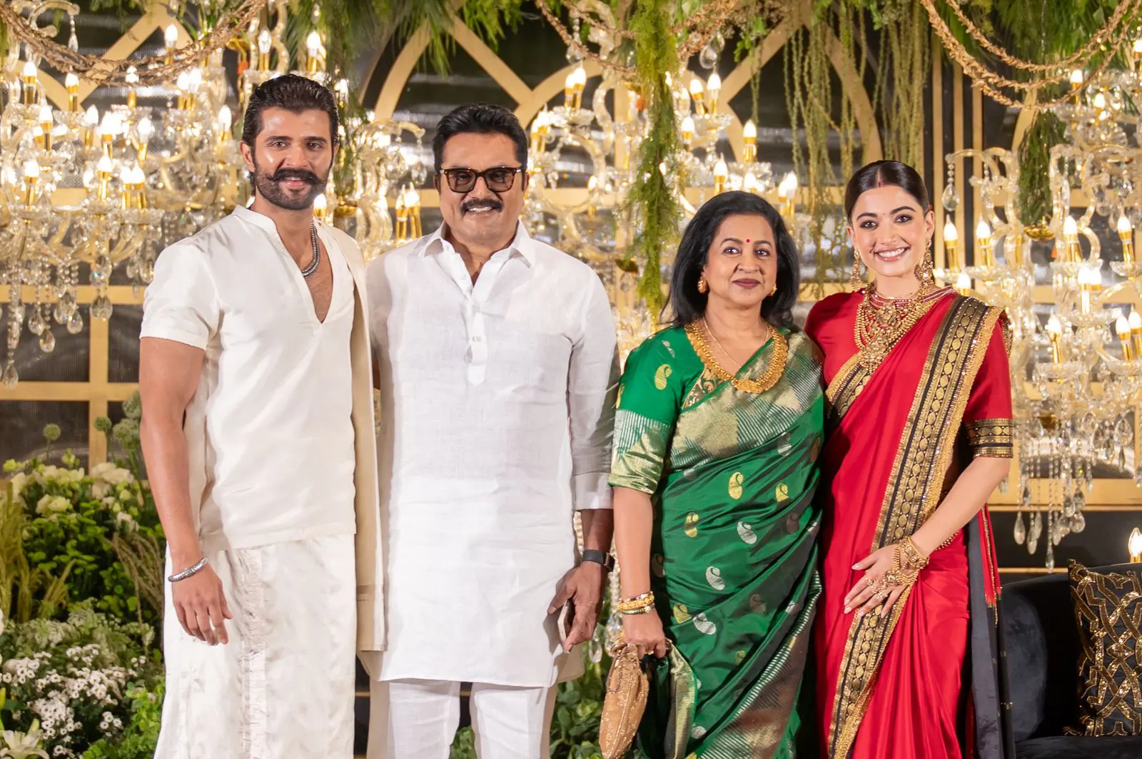 Vijay Deverakonda Rashmika Mandanna Reception