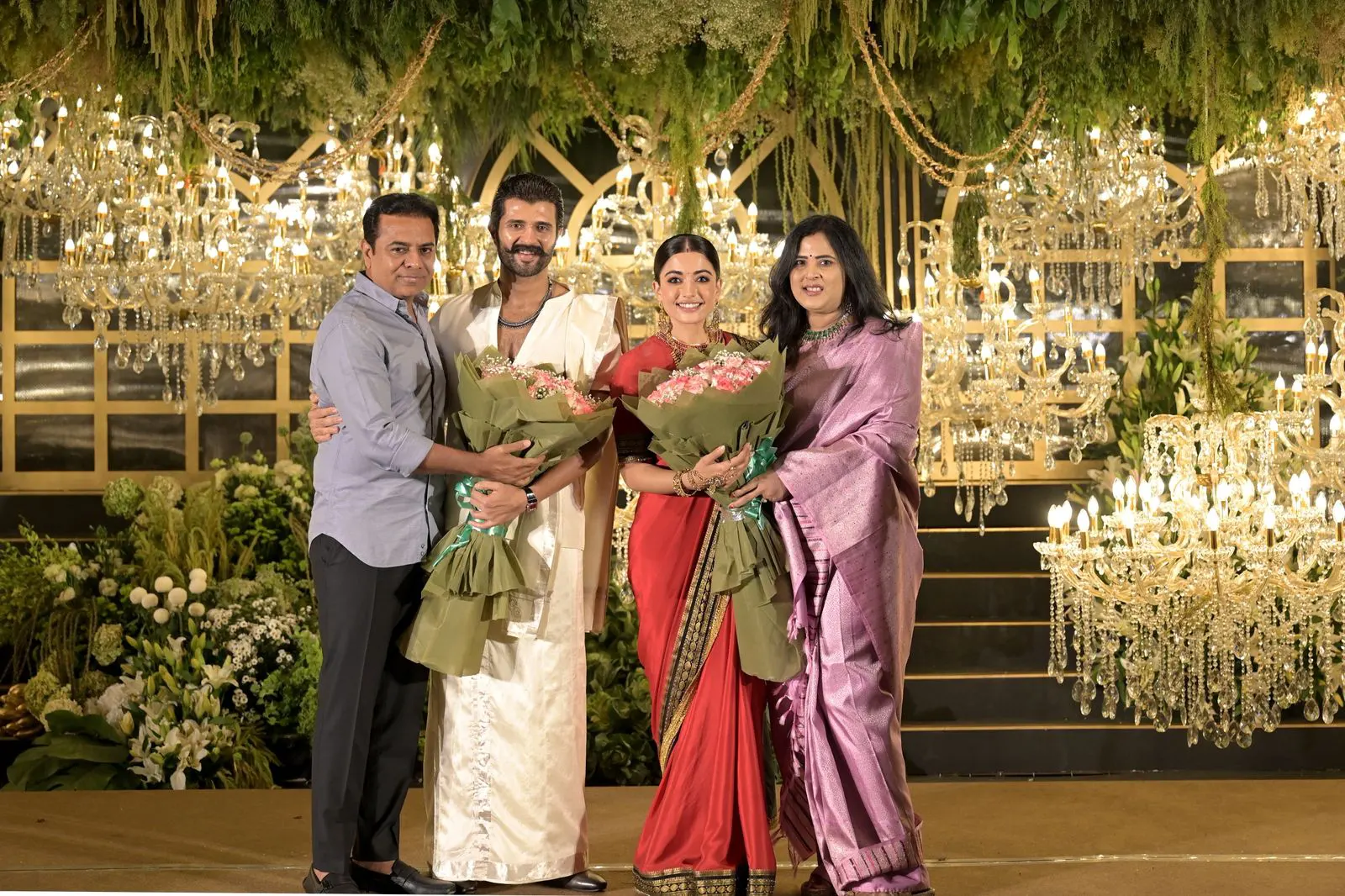 Vijay Deverakonda Rashmika Mandanna Reception