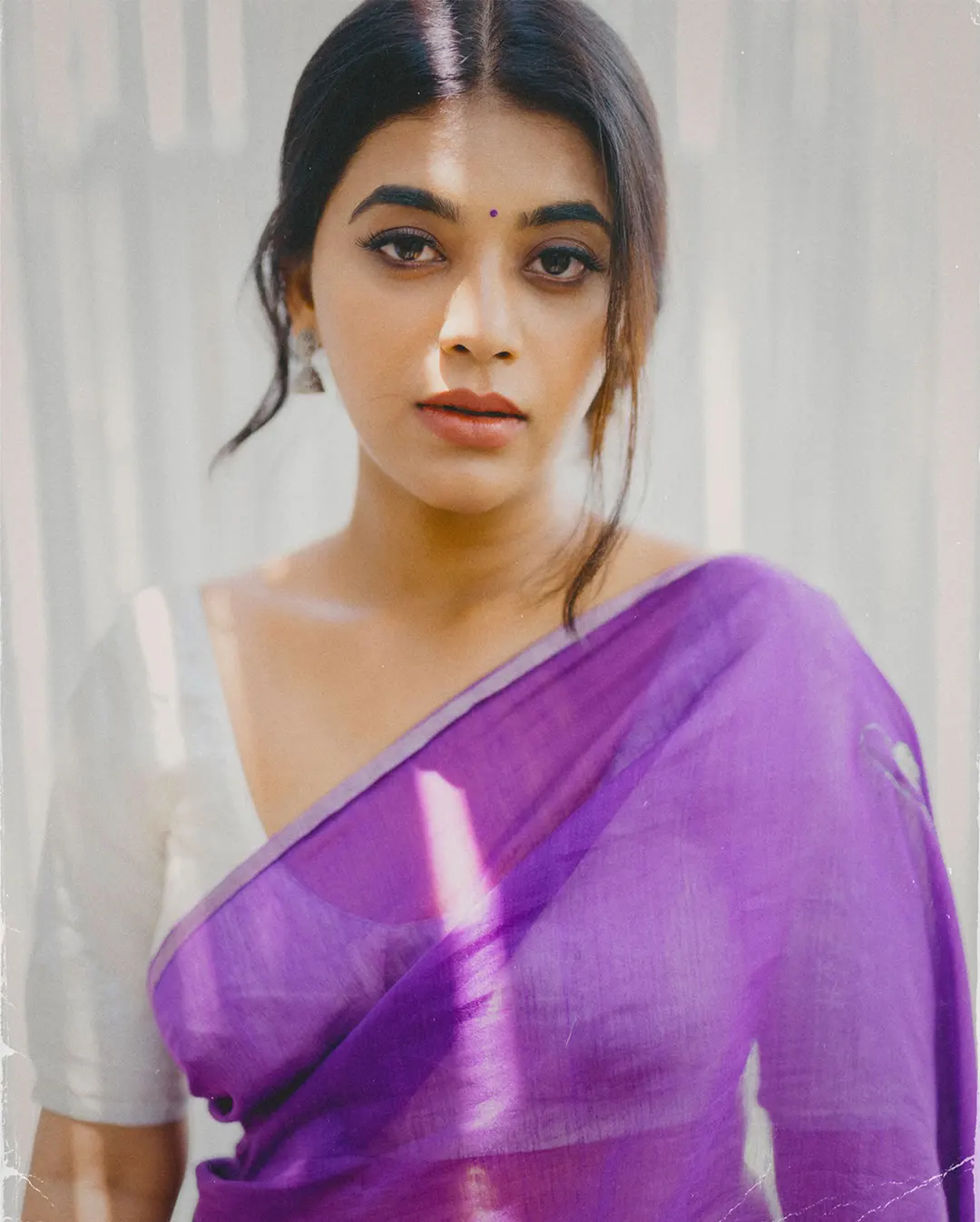 Yamini Bhaskar Cute Looks in Saree