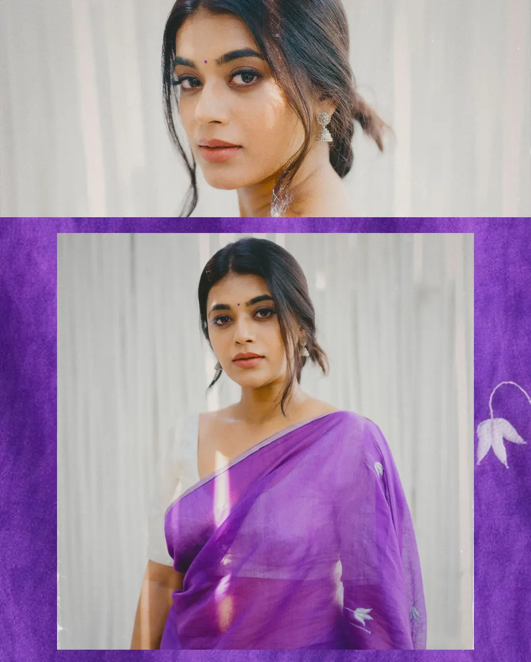 Yamini Bhaskar Cute Looks in Saree