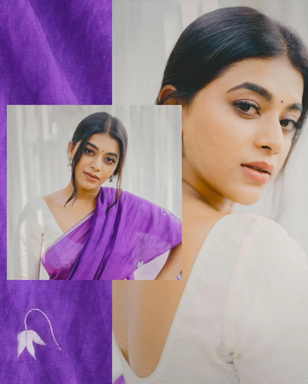 Yamini Bhaskar Cute Looks in Saree