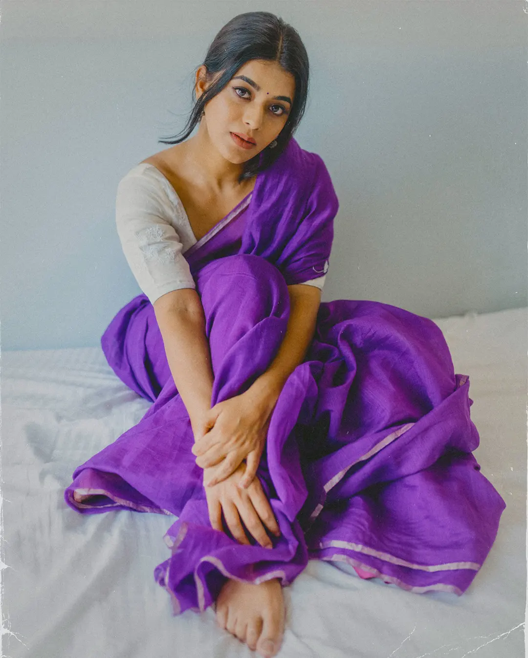 Yamini Bhaskar Cute Looks in Saree