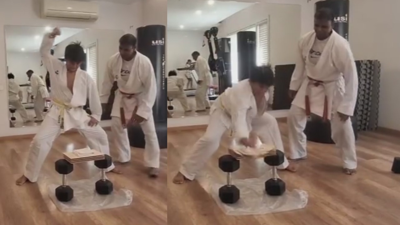 Allu Ayaan : మార్షల్ ఆర్ట్స్‌లో అదరగొడుతున్న అల్లు అయాన్.. వీడియో వైరల్..