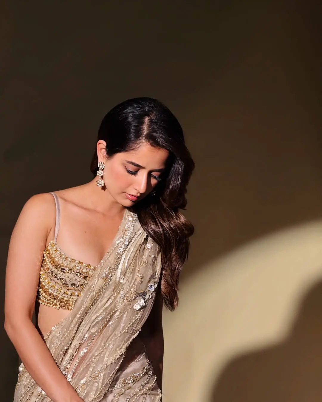 ashika ranganath latest photos in saree