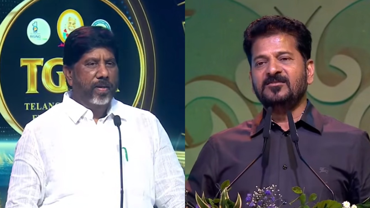 CM Revanth Reddy : గద్దర్ అవార్డు వేడుకల్లో భట్టికి సీఎం రేవంత్ కీలక సూచన.. ఇక పై సినీ పరిశ్రమ కోసం అలా చేయండి..