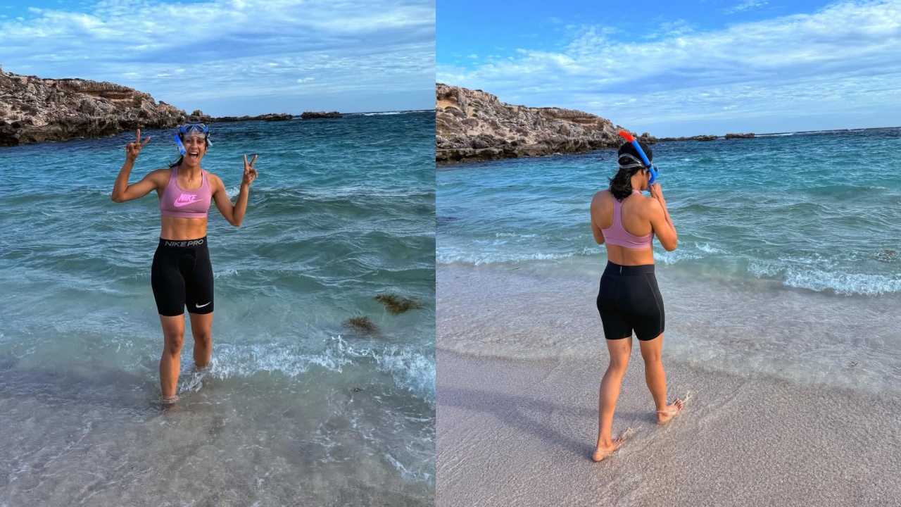 Jemimah rodrigues : స‌ముద్రంలో జ‌ల‌కాలాడుతున్న భార‌త మ‌హిళా ప్లేయ‌ర్ జెమీమా రోడ్రిగ్స్‌