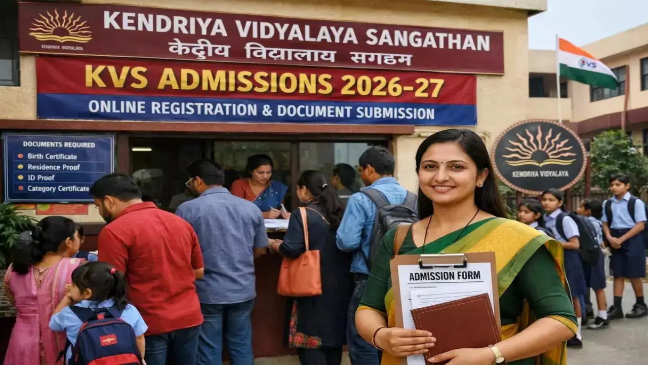 KVS Admission 2026 : కేంద్రీయ విద్యాలయాల్లో బాల్‌వాటిక, ఒకటో తరగతి అడ్మిషన్లకు.. మరో 3 రోజులే అవకాశం.. త్వరపడండి