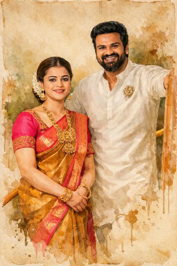 manchu manoj, bhuma mounika reddy third wedding anniversary photos