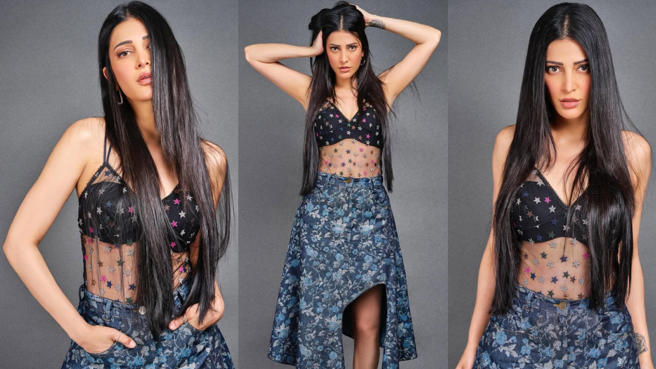 Shruti Haasan: క్రేజీ లుక్స్ లో శృతి హాసన్.. హాట్ పోజులు చూస్తే బుర్ర పాడవడం ఖాయం