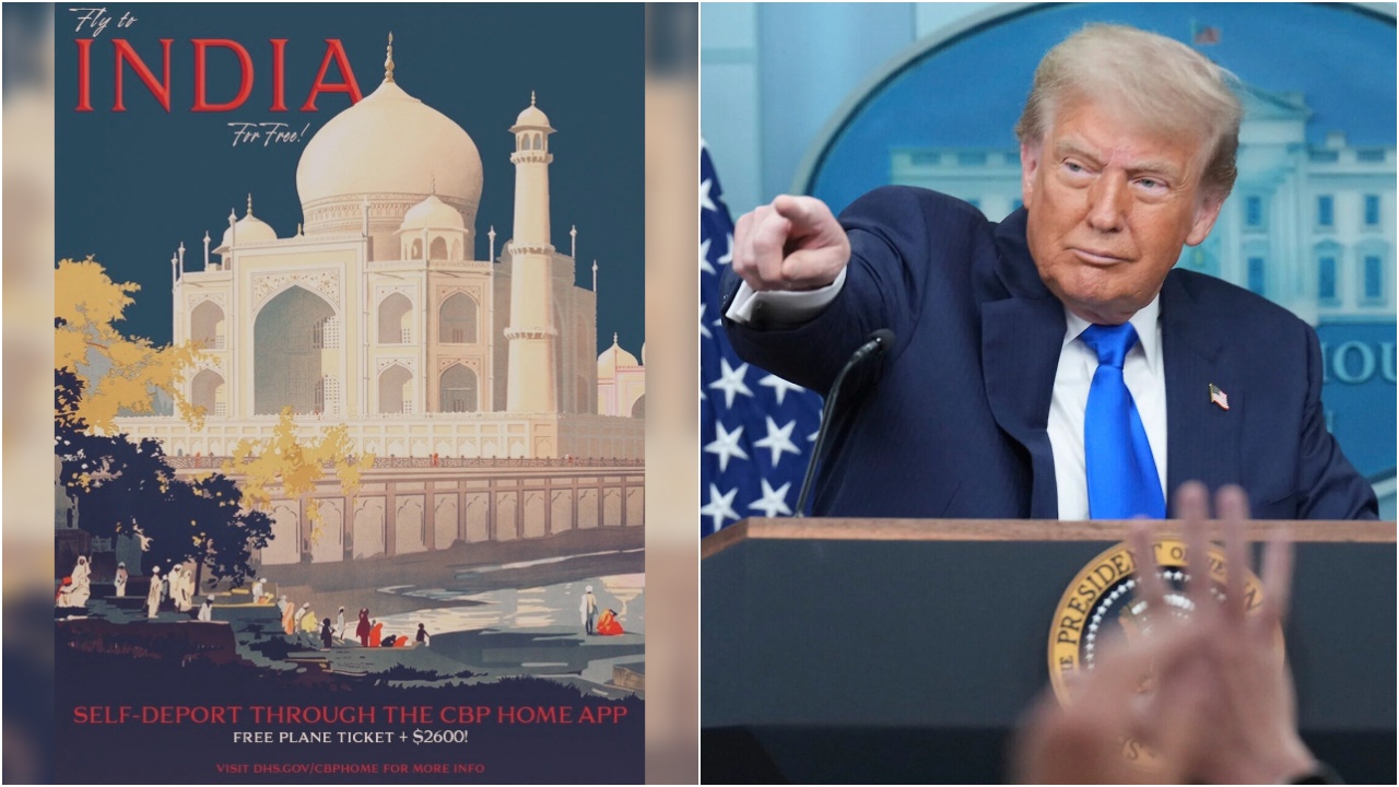 DHS immigration Taj Mahal : ఇండియాకు వెళ్తారా.. ఫ్రీ ఫ్లైట్ టికెట్, రూ.2 లక్షల నగదు.. వివాదాస్పదంగా మారిన ట్రంప్ సర్కార్ నిర్ణయం