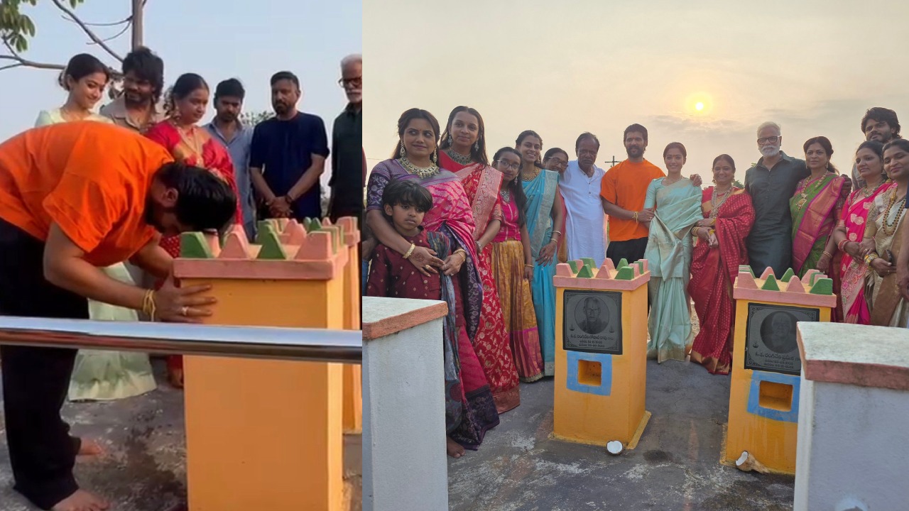 Vijay Rashmika : అమ్మమ్మ తాతయ్య సమాధుల వద్ద ఆశీస్సులు తీసుకున్న విజయ్.. పెళ్లి తర్వాత మొదటిసారి రష్మికతో కలిసి..