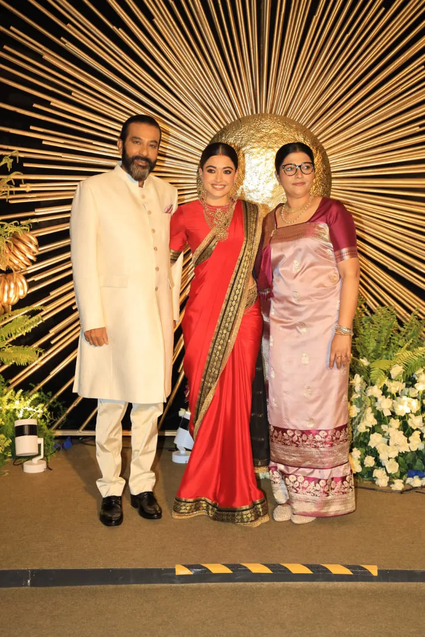 Vijay Deverakonda Rashmika Mandanna Wedding Reception