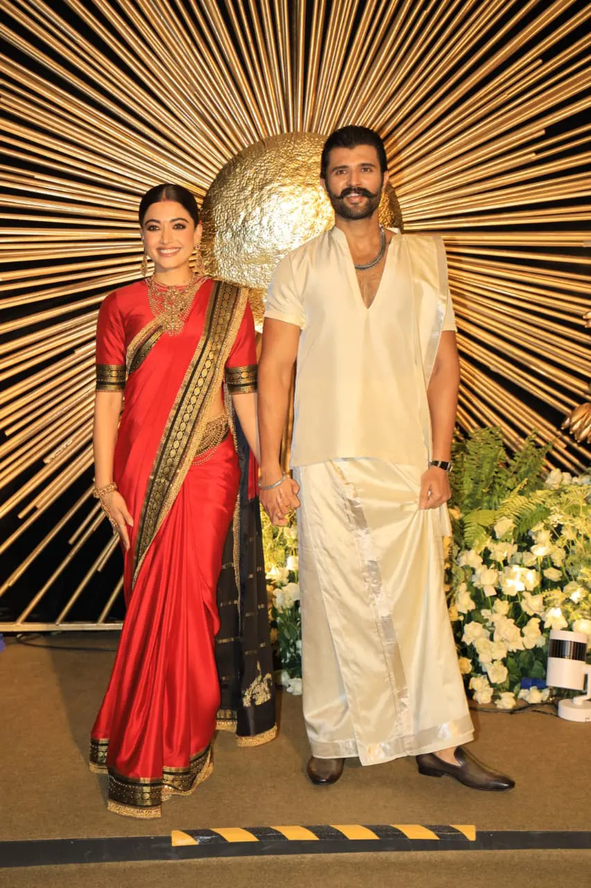 Vijay Deverakonda Rashmika Mandanna Wedding Reception