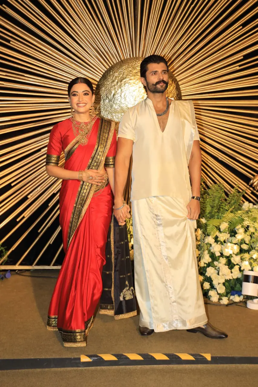 Vijay Deverakonda Rashmika Mandanna Wedding Reception