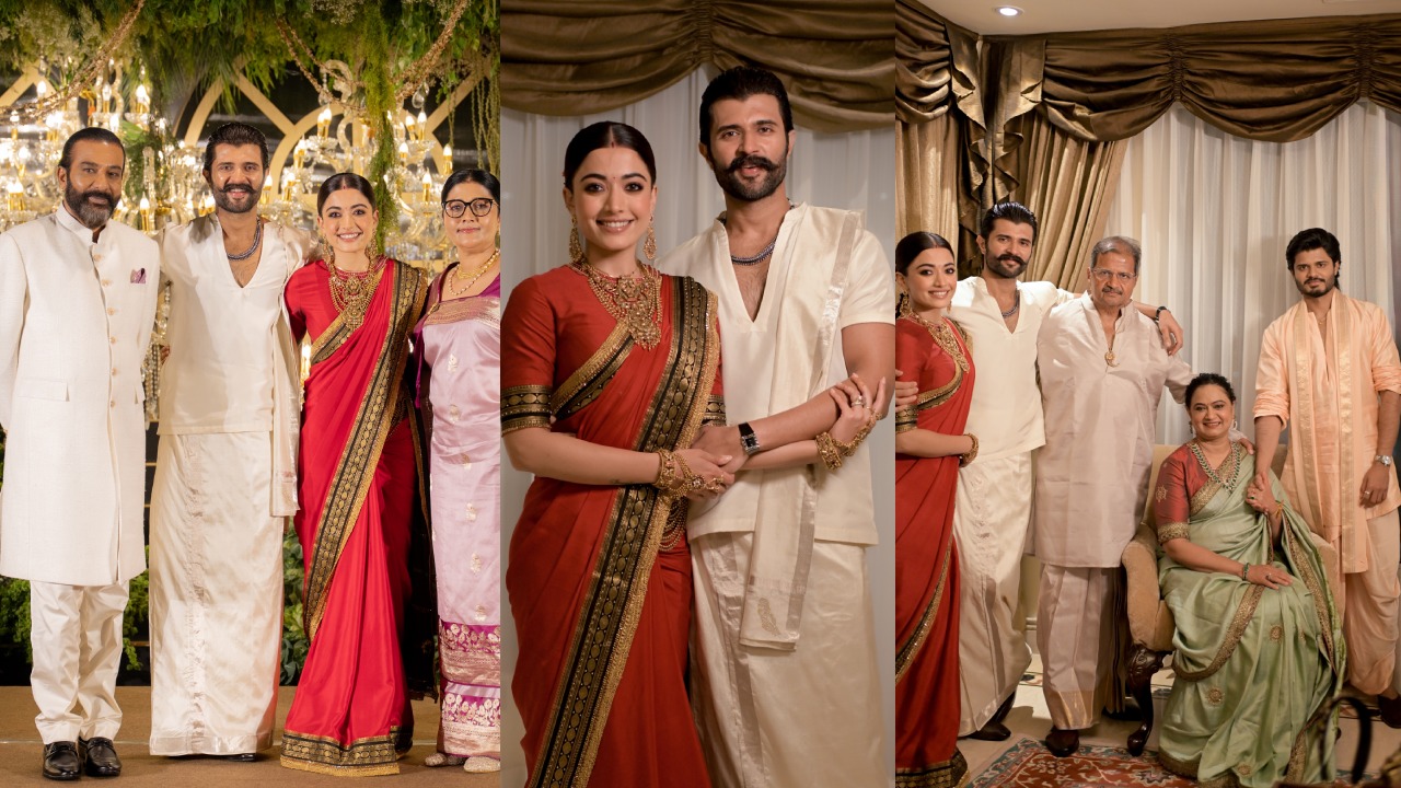 Virosh Wedding Reception : విజయ్ – రష్మిక రిసెప్షన్.. ఫ్యామిలీ ఫొటోలు చూశారా?