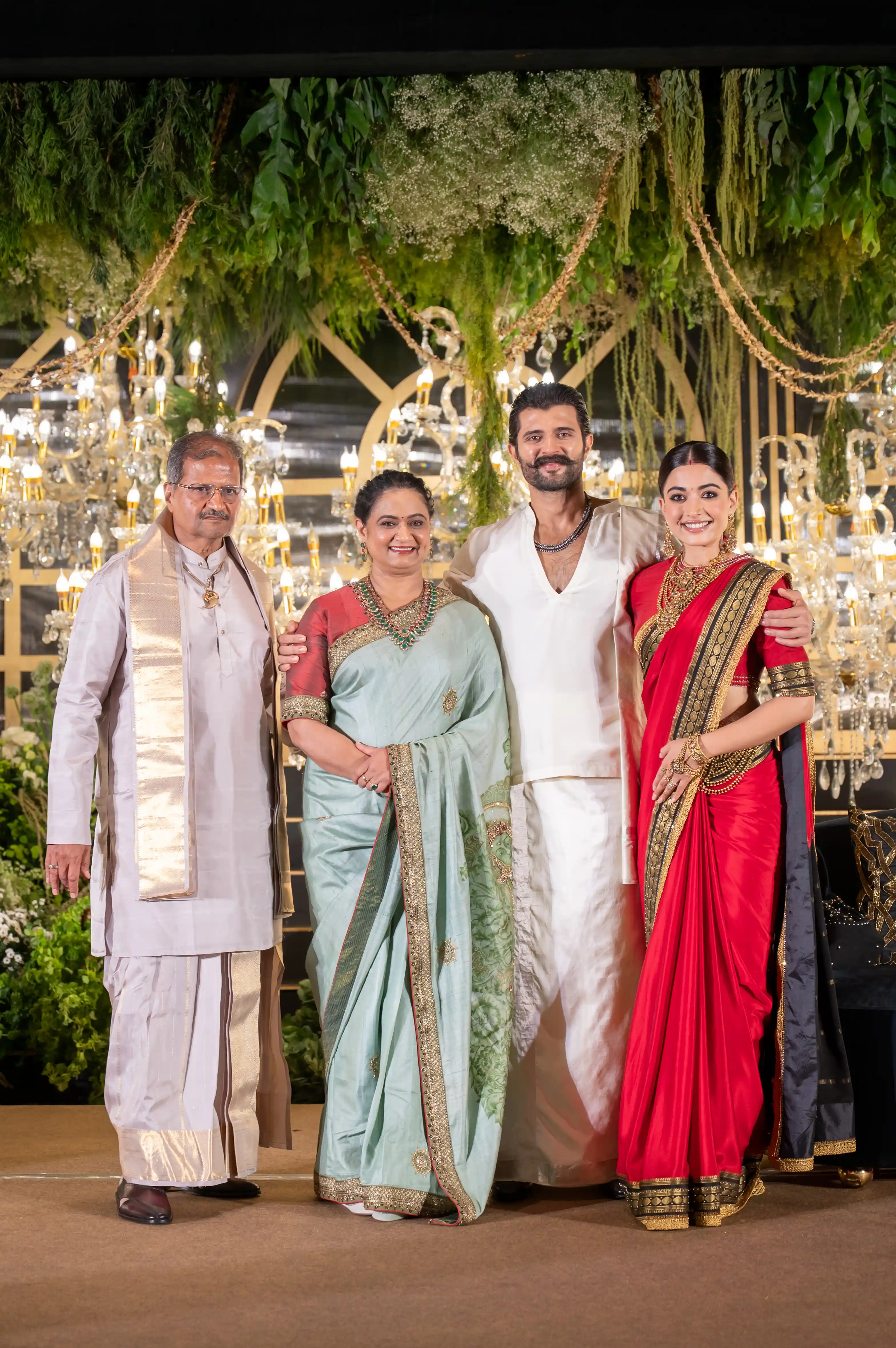 Vijay Deverakonda Rashmika Mandanna Wedding Reception