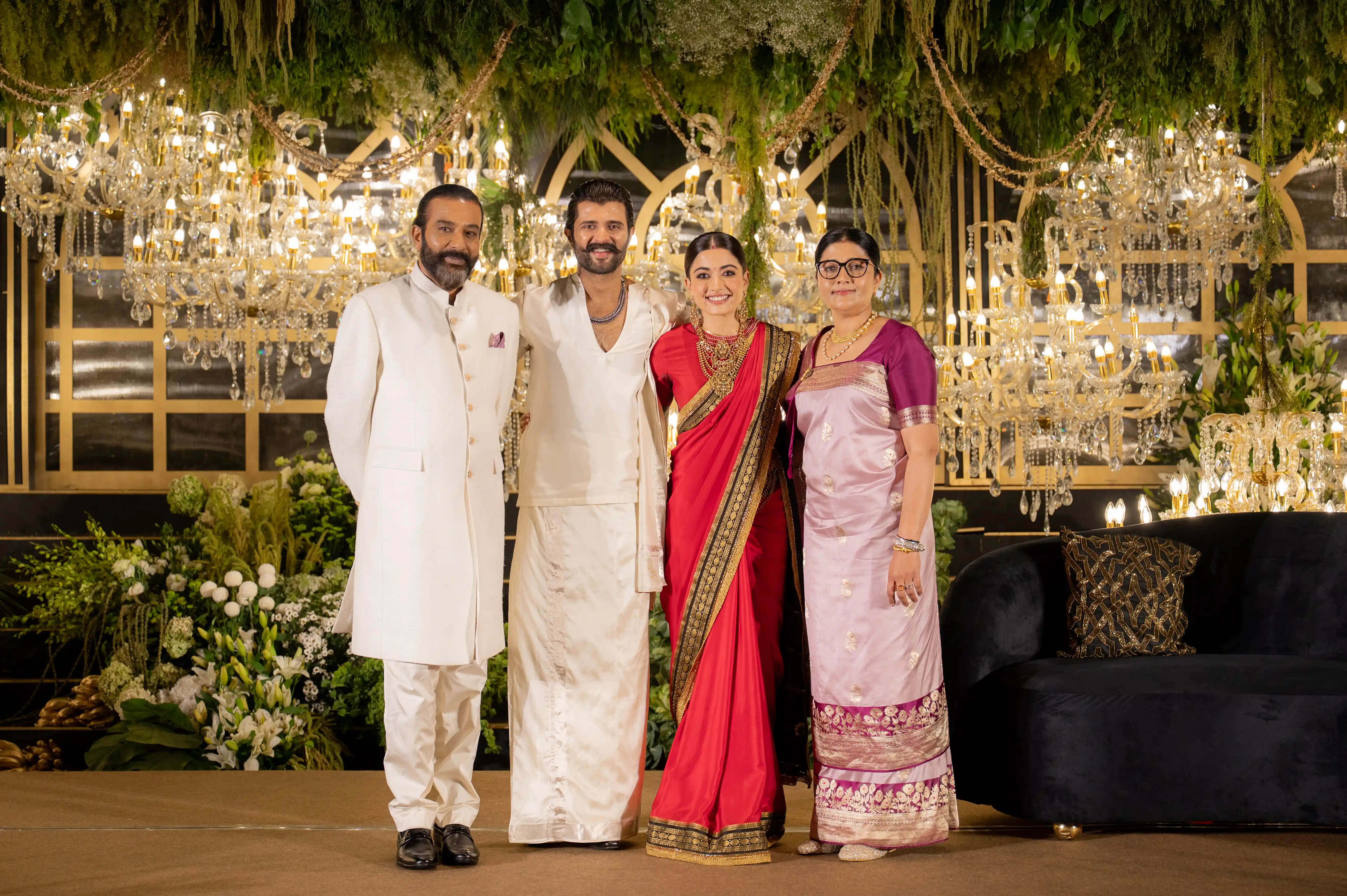 Vijay Deverakonda Rashmika Mandanna Wedding Reception