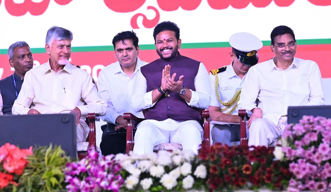 Chandrababu Trivikram Sachin as Guests for Andhra University Centenary Celebrations