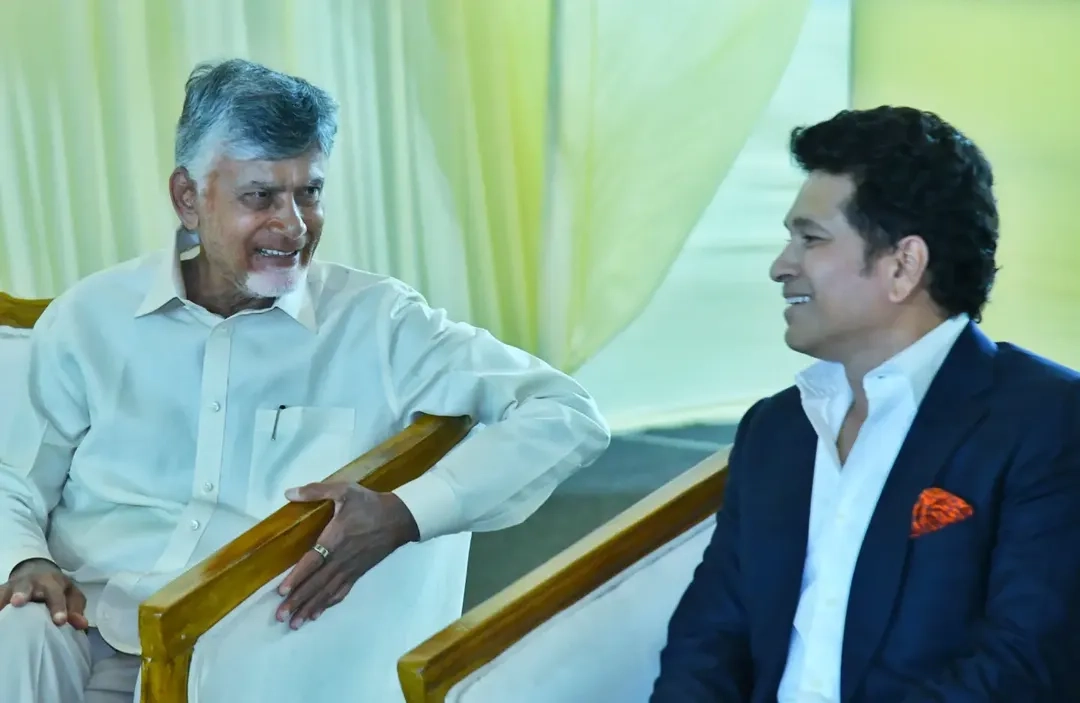 Chandrababu Trivikram Sachin as Guests for Andhra University Centenary Celebrations