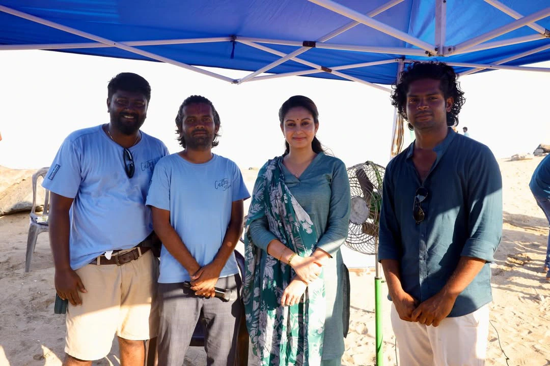 Abhinaya Shares Carmeni Selvam Working Stills