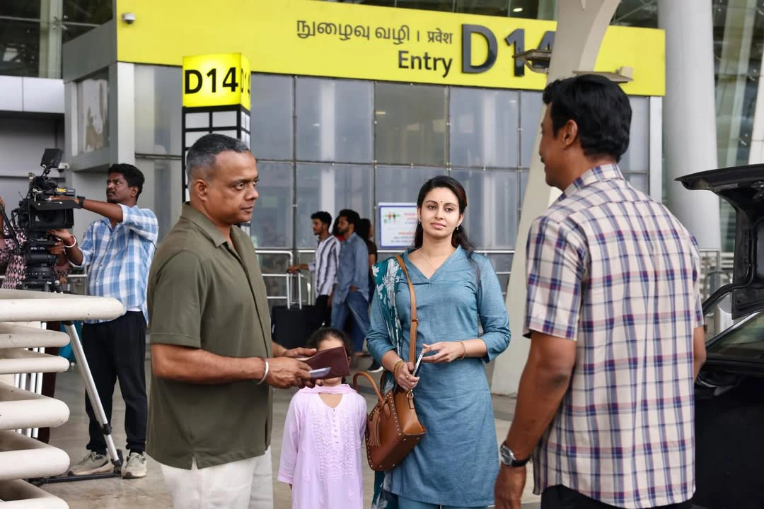 Abhinaya Shares Carmeni Selvam Working Stills