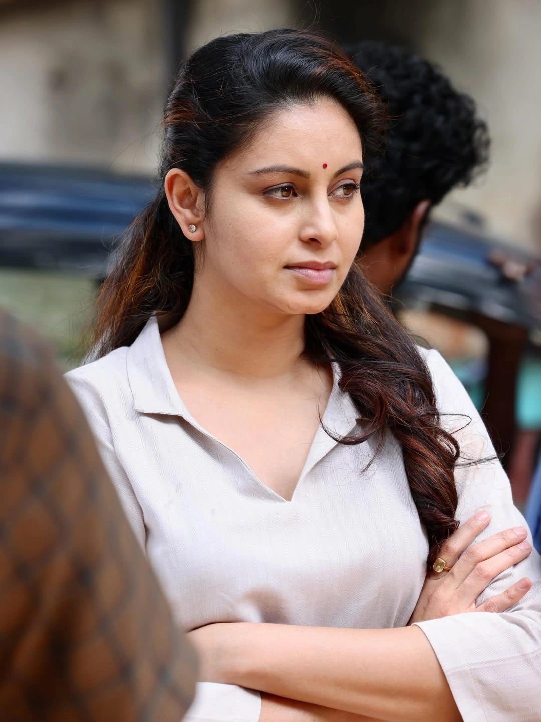 Abhinaya Shares Carmeni Selvam Working Stills