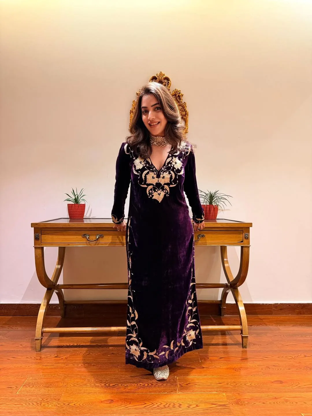 Agarwal sisters kajal and nidhi in saree photos