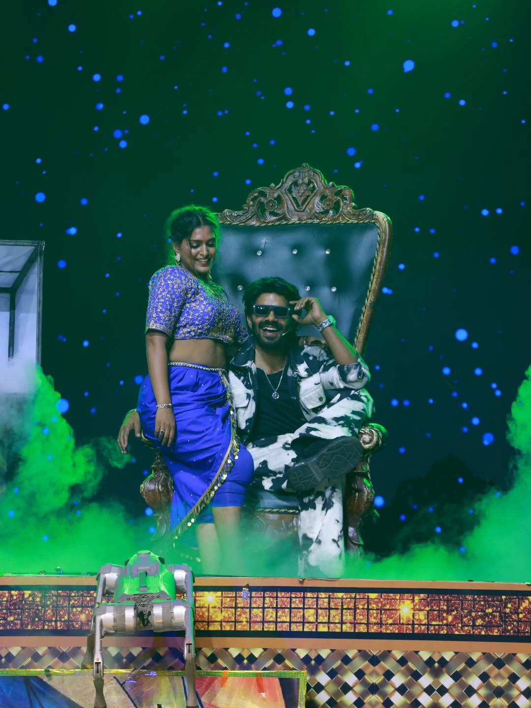 Akshatha Balaiah Sudigali Sudheer Dance Performance