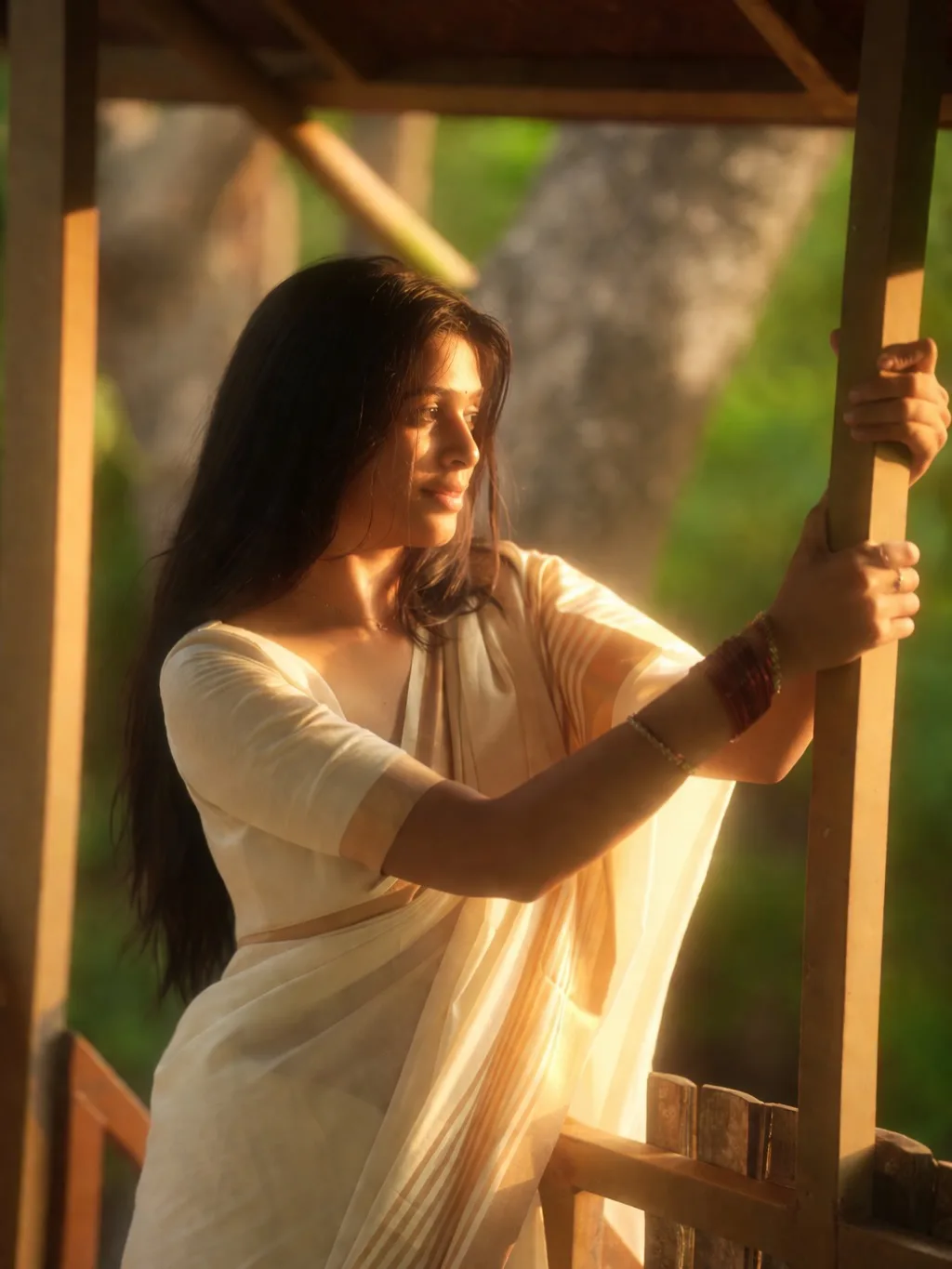 Ananthika Special Photos for the Vishu Festival