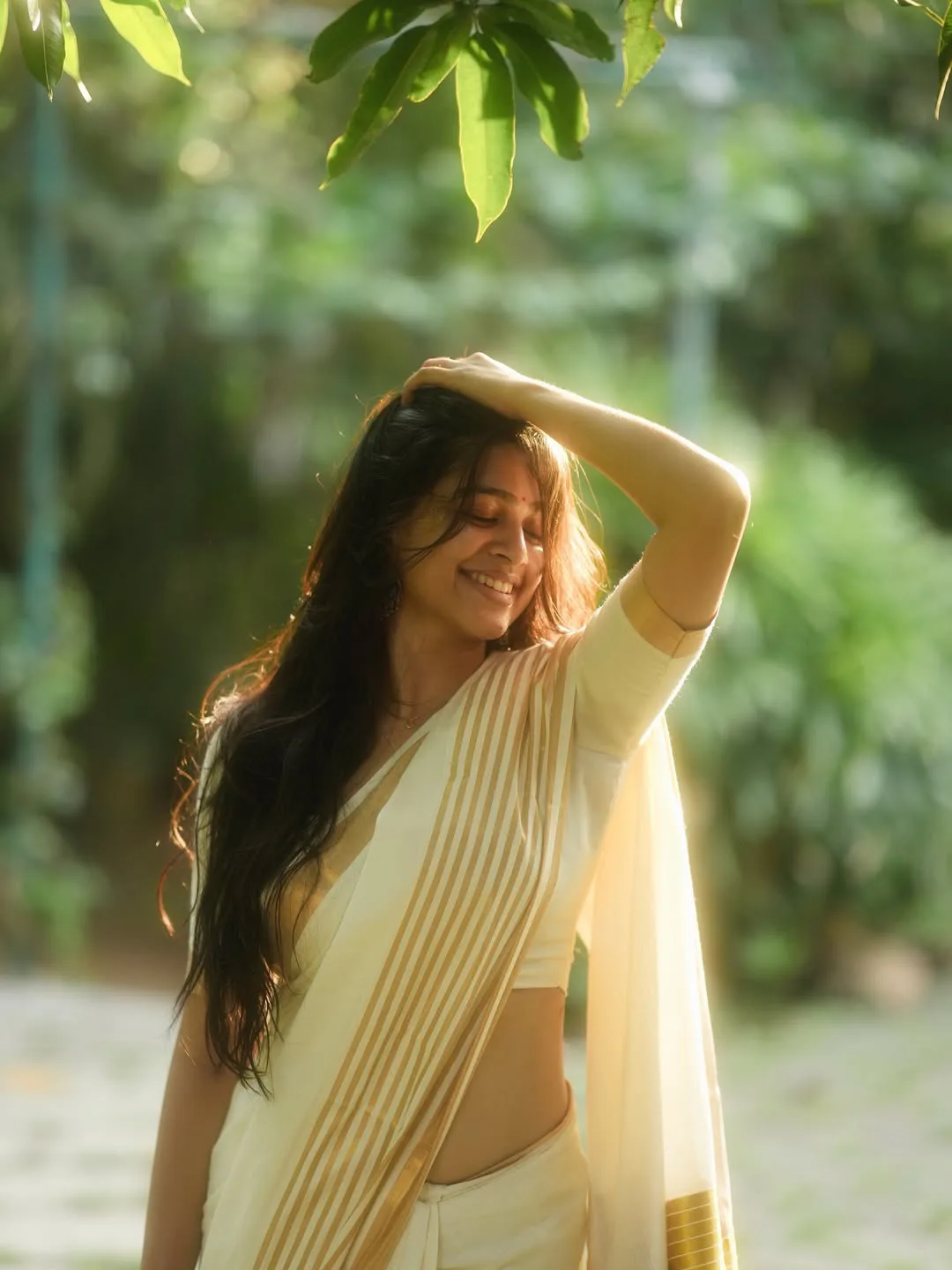 Ananthika Special Photos for the Vishu Festival