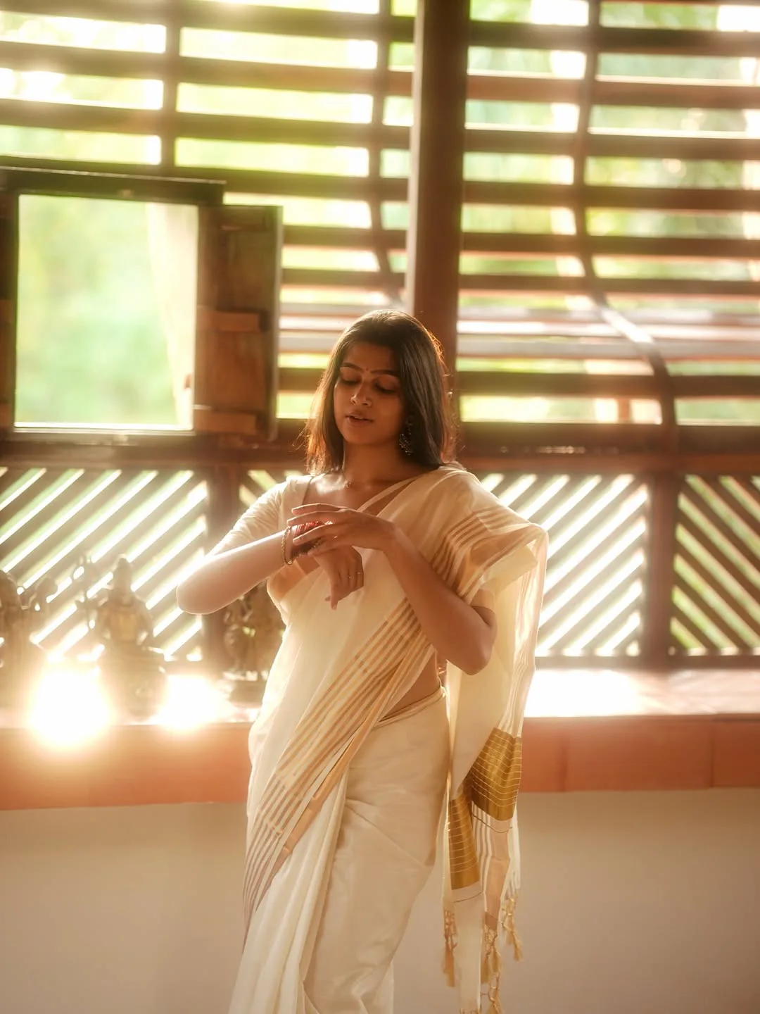 Ananthika Special Photos for the Vishu Festival