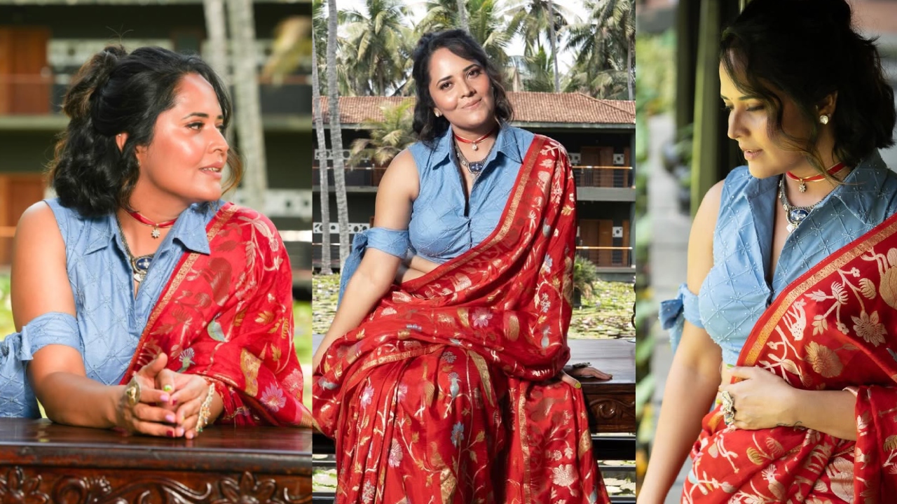 Anchor Anasuya : స‌రిగ్గా జ‌ర‌గ‌డానికి ముందు త‌ప్పులు జ‌రుగుతాయి అంటూ.. చీర‌క‌ట్టులో క్యూట్ ఫోటోలు షేర్ చేసిన అన‌సూయ‌