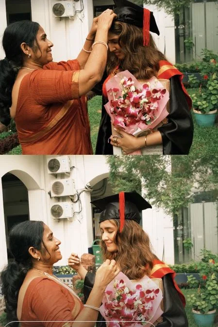 Anikha surendran Graduation Day