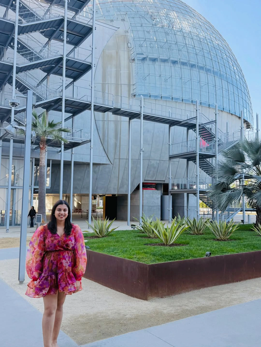 Roja Daughter Anshu Malika Visits Academy Museum of Motion Pictures