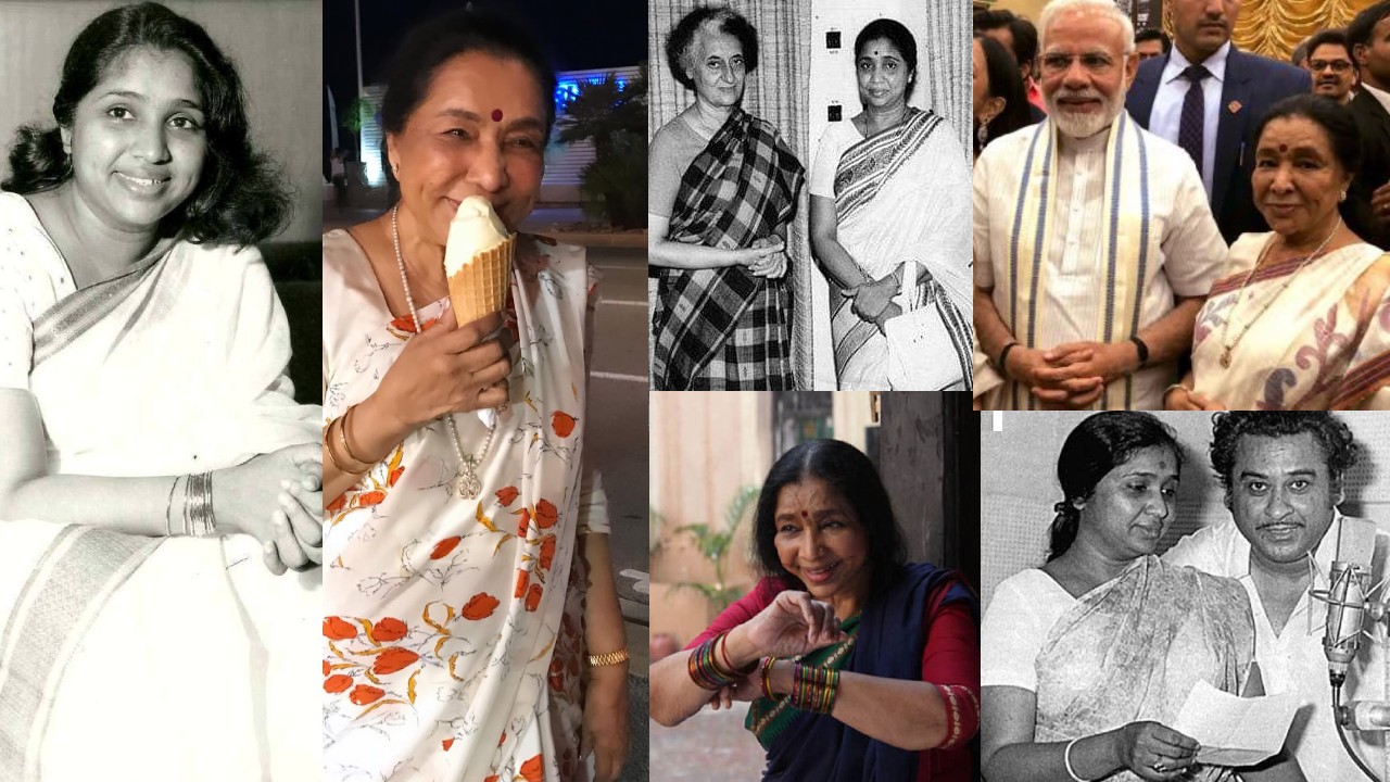 Legendary Indian Singer Asha Bhosle Passed Away her Old Photos goes viral