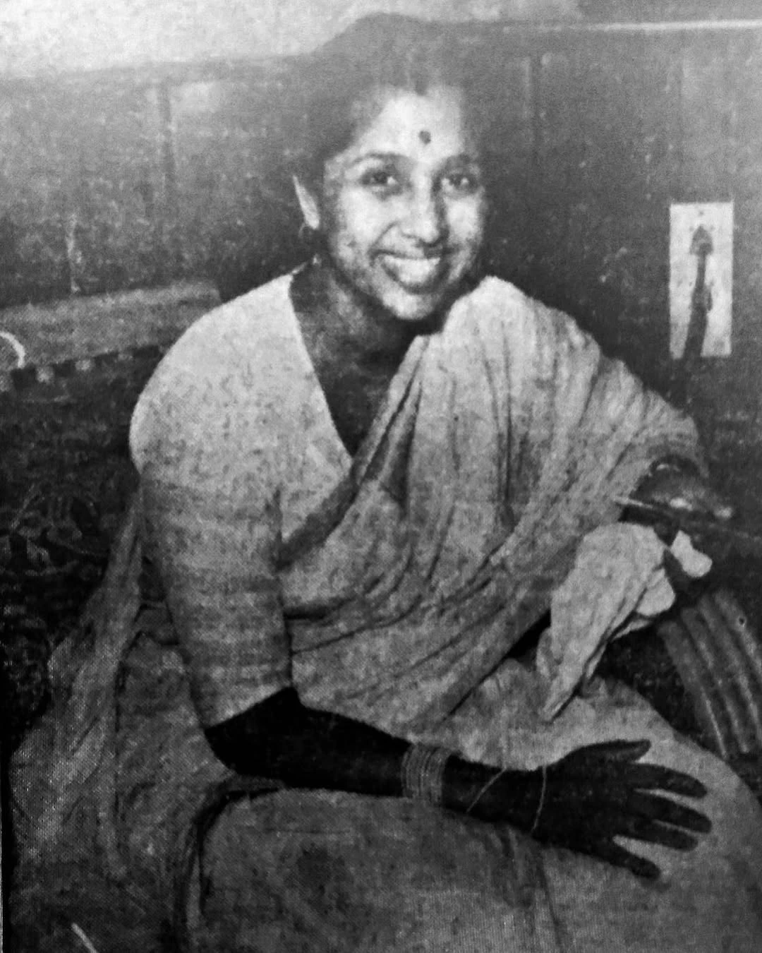 Singer Asha Bhosle Old Photos
