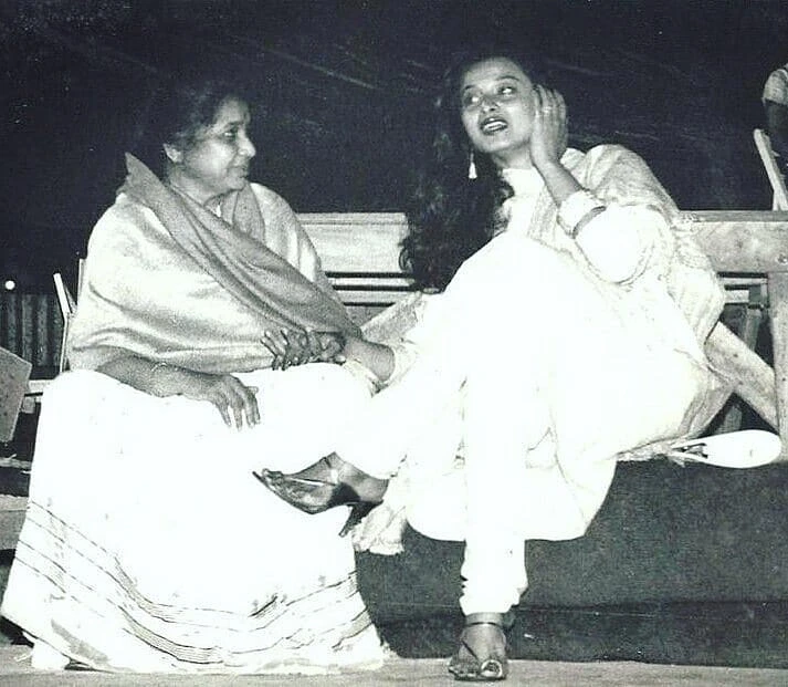 Singer Asha Bhosle Old Photos