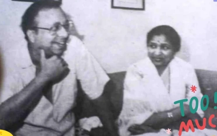 Singer Asha Bhosle Old Photos