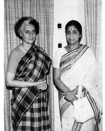 Singer Asha Bhosle Old Photos