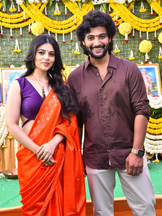 Bandhavi Sridhar Aadi Sai Kumar New Movie Saira Banu Opening Ceremony