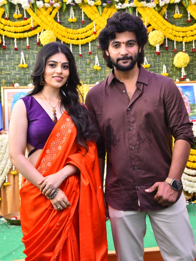 Bandhavi Sridhar Aadi Sai Kumar New Movie Saira Banu Opening Ceremony