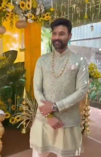 Bellamkonda Sai Sreenivas Groom Ceremony