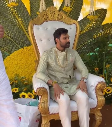 Bellamkonda Sai Sreenivas Groom Ceremony