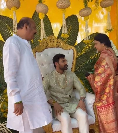 Bellamkonda Sai Sreenivas Groom Ceremony