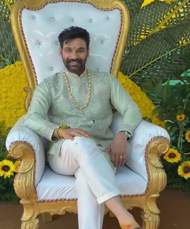 Bellamkonda Sai Sreenivas Groom Ceremony