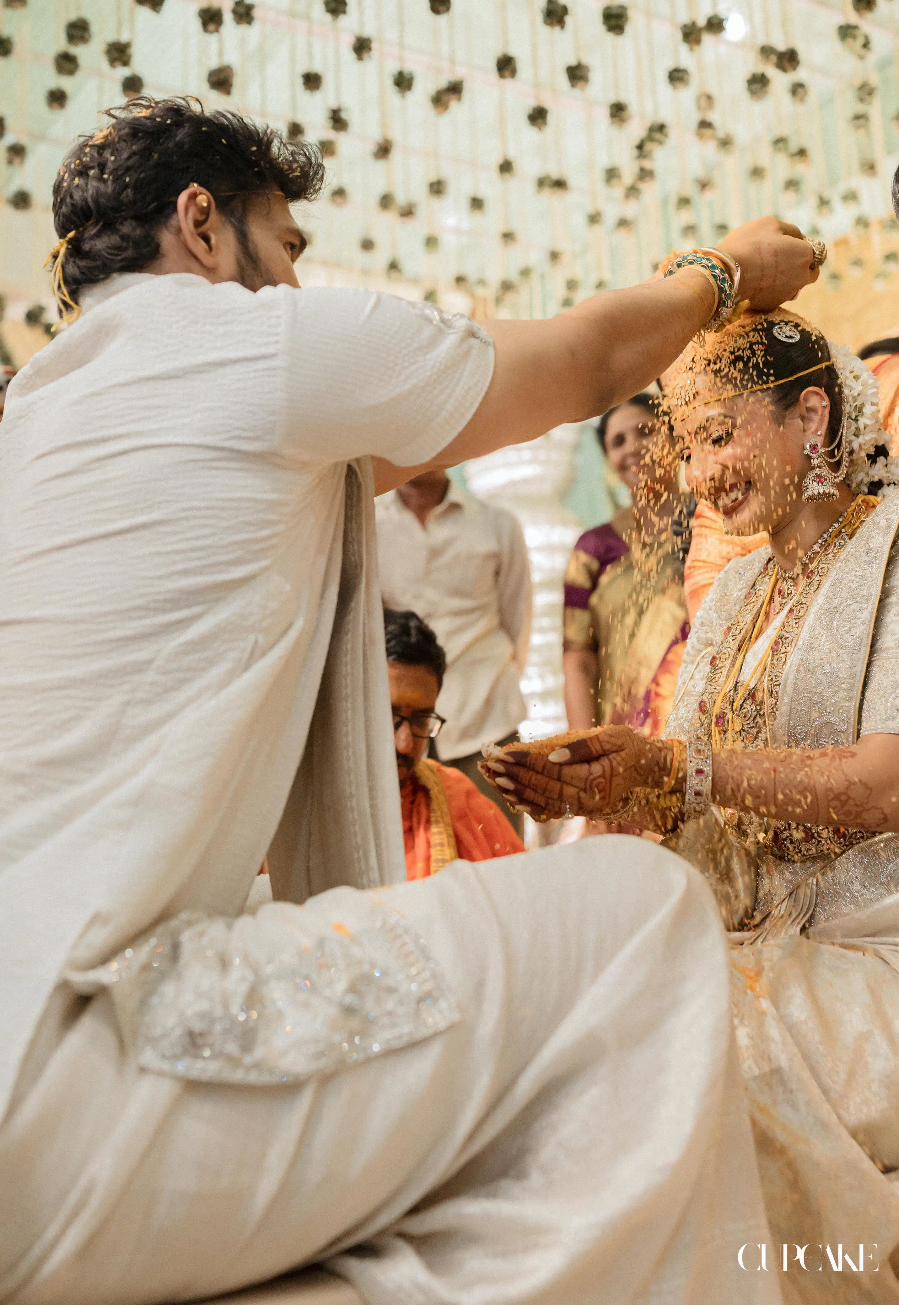 Bellamkonda Sai Sreenivas Marriage with Kavya Reddy in Tirumala