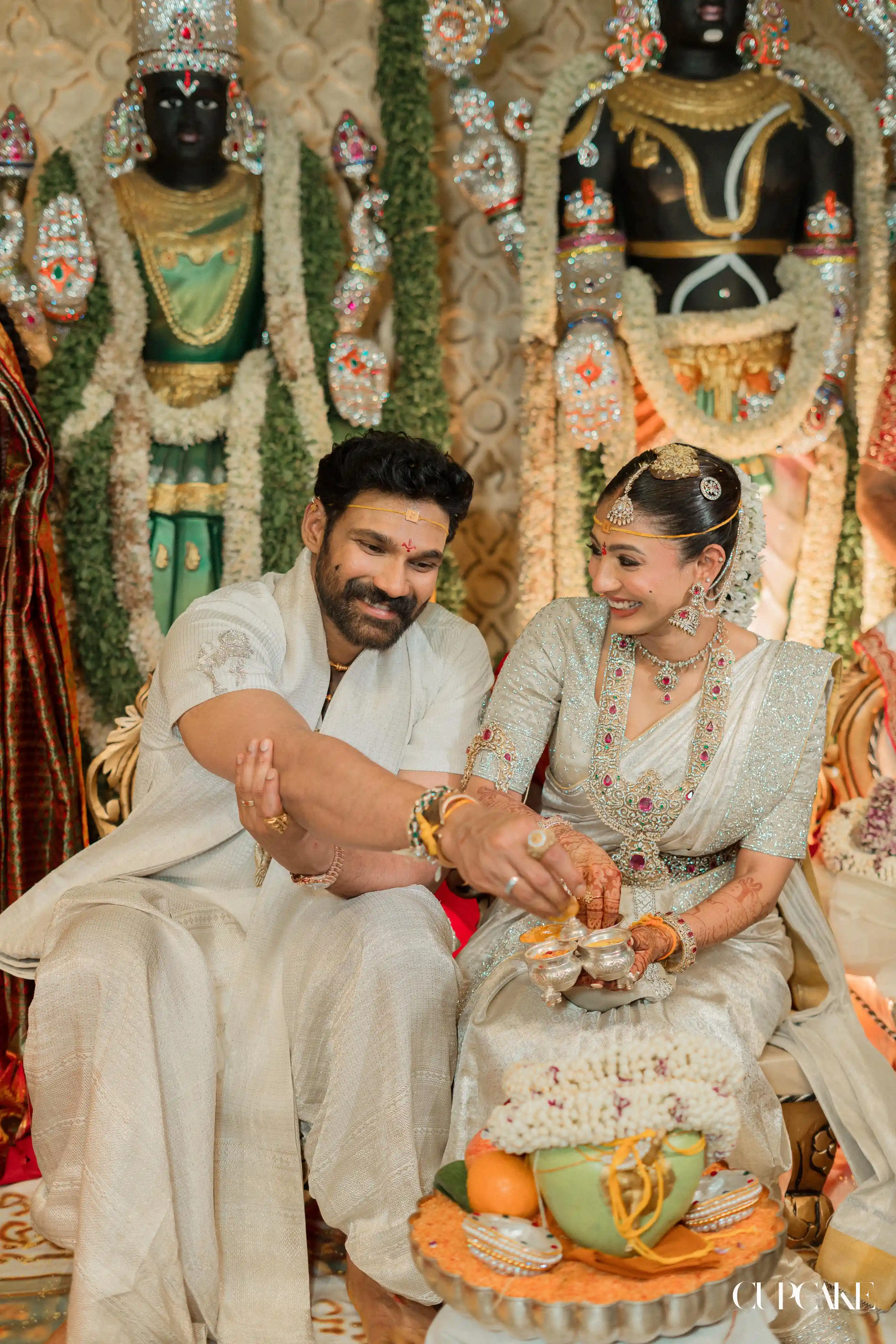 Bellamkonda Sai Sreenivas Marriage with Kavya Reddy in Tirumala