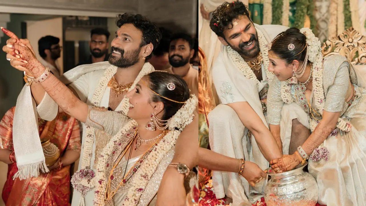 Bellamkonda Sai Sreenivas Marriage with Kavya Reddy in Tirumala