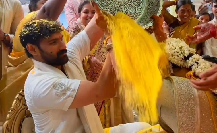 Bellamkonda Sai Sreenivas Kavya Reddy Wedding Photos